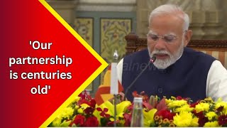 quotOur partnership is centuries oldquot PM Modi hails IndiaSpain ties [upl. by Grose]