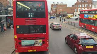 121 bus route from turnpike lane station to Enfield lock station [upl. by Carilyn]