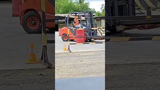 FORKLIFT TRAINING NCII 🤙 forklift forkliftcertified forkliftindonesia forkliftsafety [upl. by Garrick]