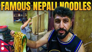 Famous street food in NEPAL Kathmandu [upl. by Nomed719]