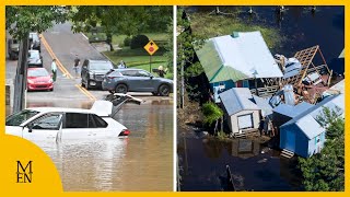 At least 35 dead as Hurricane Helene leaves destruction in its wake [upl. by Navets940]