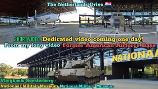 NL 🇳🇱 Drive Vliegbasis Soesterberg Former American Airforce Base Soesterberg Military Museum [upl. by Oruasi522]