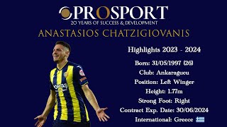 Anastasios Chatzigiovanis  Highlights 20232024  Prosport [upl. by Sidwel269]