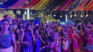 Mantri Alpyne Dandiya Night 2024  Kids Performance 01 [upl. by Anonyw]