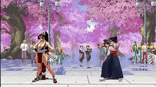 Mai Vs Kasumi  Waifus Mugen [upl. by Irehj]