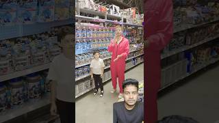 Restocking MrBeast Labs  mrbeasthindi mrbeastreactsinhindi mrbeast walmart feastables [upl. by Phelps423]