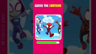 Guess the CARTOON  Cartoon Puzzles quiz cartoonquizchallenge disney games funquiz gift [upl. by Rehtaeh]