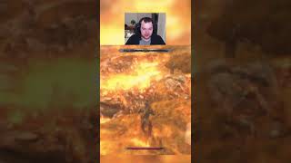 Killing 100 Bandits with master spell fire storm in Skyrim shorts [upl. by Am]