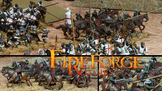 How to paint Medieval Mounted Sergeants from Fireforge [upl. by Rases420]