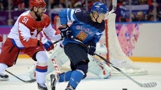 Russia vs Finland Olympics Hockey 2014  Putin Pissed [upl. by Aspasia852]