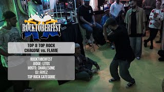 ChagOne vs Flame Top 8 TOP ROCK Categorie  ROCKTOBERFEST [upl. by Bysshe]