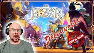 DECOUVERTE THE BAZAAR ce jeu est clairement INCROYABLE Deckbuilding [upl. by Cowley]