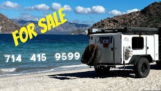 Runaway Campers Venturist 6x8  For Sale  Off Road Camper  Off Road Trailer  Overland Trailer [upl. by Ahsital]