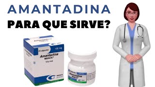 AMANTADINA que es y para que sirve amantadina como se toma amantadina 100 mg tablets [upl. by Horten]