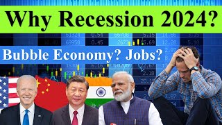 Tech Layoffs Economy Crisis No Jobs Recession 2024 Fed Rate Hike tcs wipro infosys hiring [upl. by Helbona]