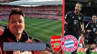 STARKE LEISTUNG in LONDON  WEMBLEY CALLING 😍🔥  FC Arsenal London vs FC Bayern München  CedrikTV [upl. by Eirrod]