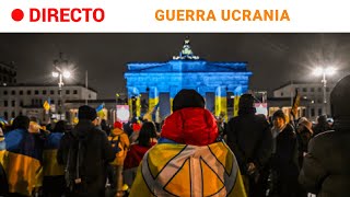 GUERRA UCRANIA PROTESTAS por toda EUROPA en CONTRA de la INVASIÓN rusa  RTVE Noticias [upl. by Bergen536]