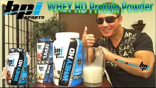 bpi Sports Whey HD Protein Powder  Milk and Cookies [upl. by Atinnek]