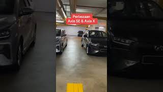 Perbezaan Axia Se amp Axia X perodua peroduaaxia axia2023 peroduabezza peroduamyvi [upl. by Zedekiah892]