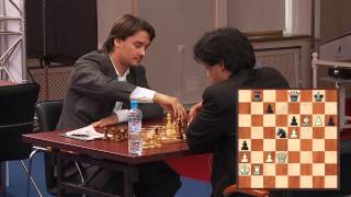 Tal Memorial 2012 Round 6 A Morozevich  H Nakamura [upl. by Neibart821]