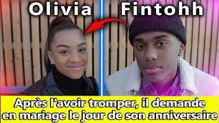 Fintohh après avoir tromper Olivia il la demande en mariage le jour de son anniversaire [upl. by Einahpetse879]