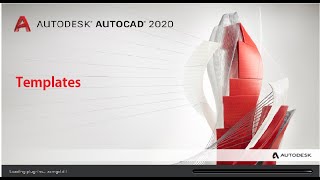 AutoCAD 2020 templates [upl. by Nulubez]