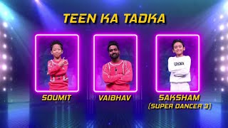 Dance Dedicated to Sony TV Soumit Vaibhav amp Saksham Super Dancer Chapter 4 Amazing Dance Mixed [upl. by Esenwahs]