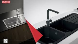 Franke Sinks Fragranite Urban City  Inset Installation [upl. by Nipsirc569]