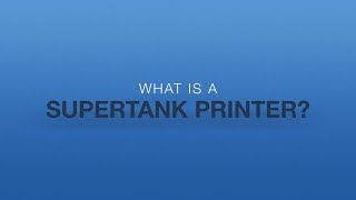 Epson Supertank Printers  3 Things You Need To Know [upl. by Belldame952]