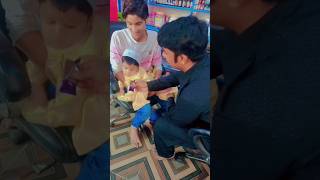 Giving TT injection to a lovely kid without making him cry 😭 😭injection TT kids shorts viral [upl. by Asirrak]