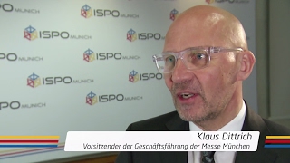 ISPO MUNICH 2017  CEO Klaus Dittrich english version [upl. by Keenan]