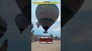 Cappadocia Sunrise with Iconic Balloons View country of Turkiye fypシ゚viral cappadocia balloon [upl. by Mayce]