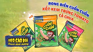 HẤP DẪN VỚI HƯƠNG VỊ MỚI TRONG SNACK DINH DƯỠNG HEO CAO BỒI CUỐN CUỐN [upl. by Leyla806]