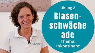 Blasenschwäche Übungen für Frauen  Belastungsinkontinenz Übung 2 [upl. by Voltz259]