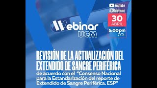 Webinar Revisión de la actualización del Extendido de Sangre Periférica [upl. by Maudie]