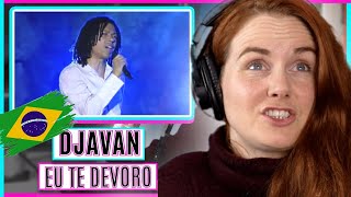 Vocal Coach reacts to Djavan  Eu Te Devoro Ao Vivo [upl. by Tegan]