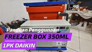 PANDUAN DAN REVIEW FREEZER BOX 350ML 1PK DAIKIN [upl. by Adniralc]