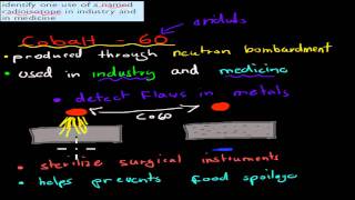 5 Uses of radioisotopes HSC chemistry [upl. by Sifan]