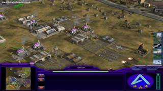 Command amp Conquer Atlas Mod Atlas General vs Nuke Laser amp Toxin Generals [upl. by Aleacin]