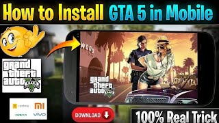 COMMENT TELECHARGER GTA V SUR ANDROID FACILEMENT [upl. by Nayb]