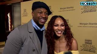 Jonathan Majors amp Meagan Good Are ‘IN LOVE’ amp Doing ‘Great’ Exclusive [upl. by Cecily]