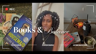 Fall Break Vlog  Bookish Vibes [upl. by Salahi]