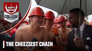 The Cheeziest Chain Celebrating fans who are Feelin the Cheeziest  Countdown to GameDay [upl. by Lotty867]