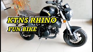 Motosikal Kompak Tapi Ringan KTNS Rhino 125cc [upl. by Eirok]