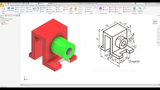 Autodesk Inventor Tutorial 37 [upl. by Vena709]