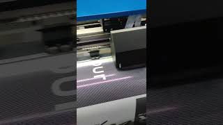 Vinyl printing machineautomobile lamination [upl. by Rtoip712]