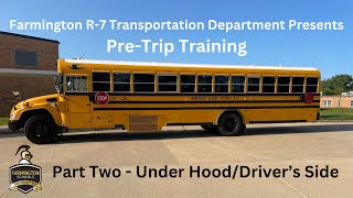 FSD Transportation 2 PreTrip Training Drivers Side Under Hood [upl. by Kaiulani415]