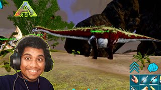 How To Tame Diplodocus In Ark Survival Evolved Mobile [upl. by Onairot]