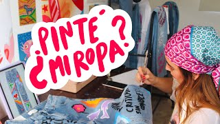 PINTAR SOBRE TELA CUSTOM JEANS [upl. by Enined]