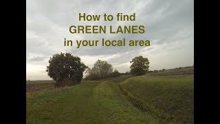 How to find green lanes to ride in your local area [upl. by Culbertson730]